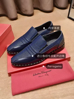 Salvatore Ferragamo Business Men Shoes--082